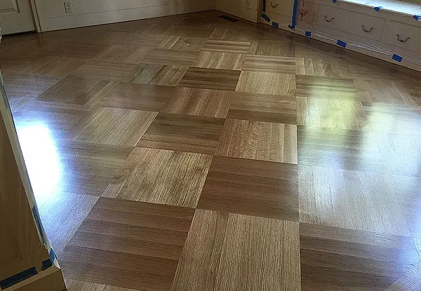 French Oak Wood Floor Installation Redwood City, CA
