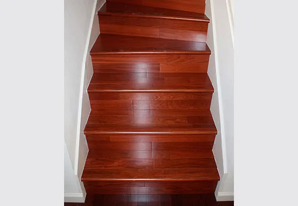 French Oak Wood Stairs Installation Palo Alto, CA