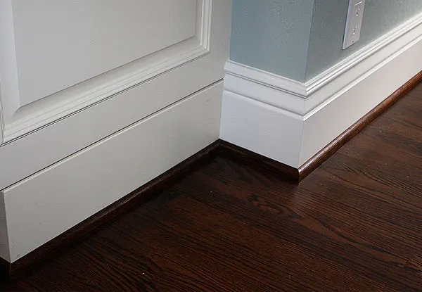 Custom Wood Floor Moulding Design in Belmont, CA