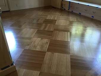 Office Building Hardwood Floor Installation Service